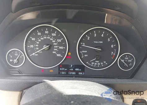 2014 BMW 320I из США, поврежденный, VIN WBA3B1G53ENS80907